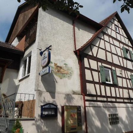 Gasthaus Loewen Nassach  Exteriör bild